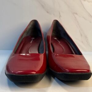 Bandolino Red Patent Flats
